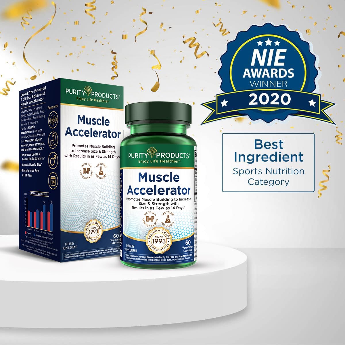 Capsules in hand ready to support daily workout routines