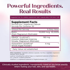 Purity Products MyBiotin ProClinical pour shot illustrating easy daily dosage.