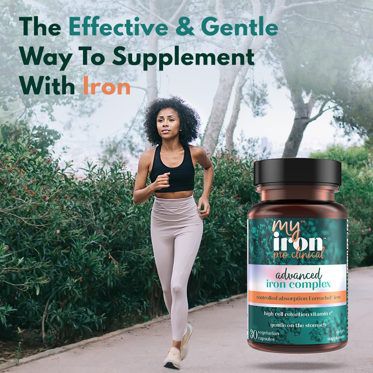 Purity Products MyIron ProClinical tablets with controlled absorption show steady iron delivery.