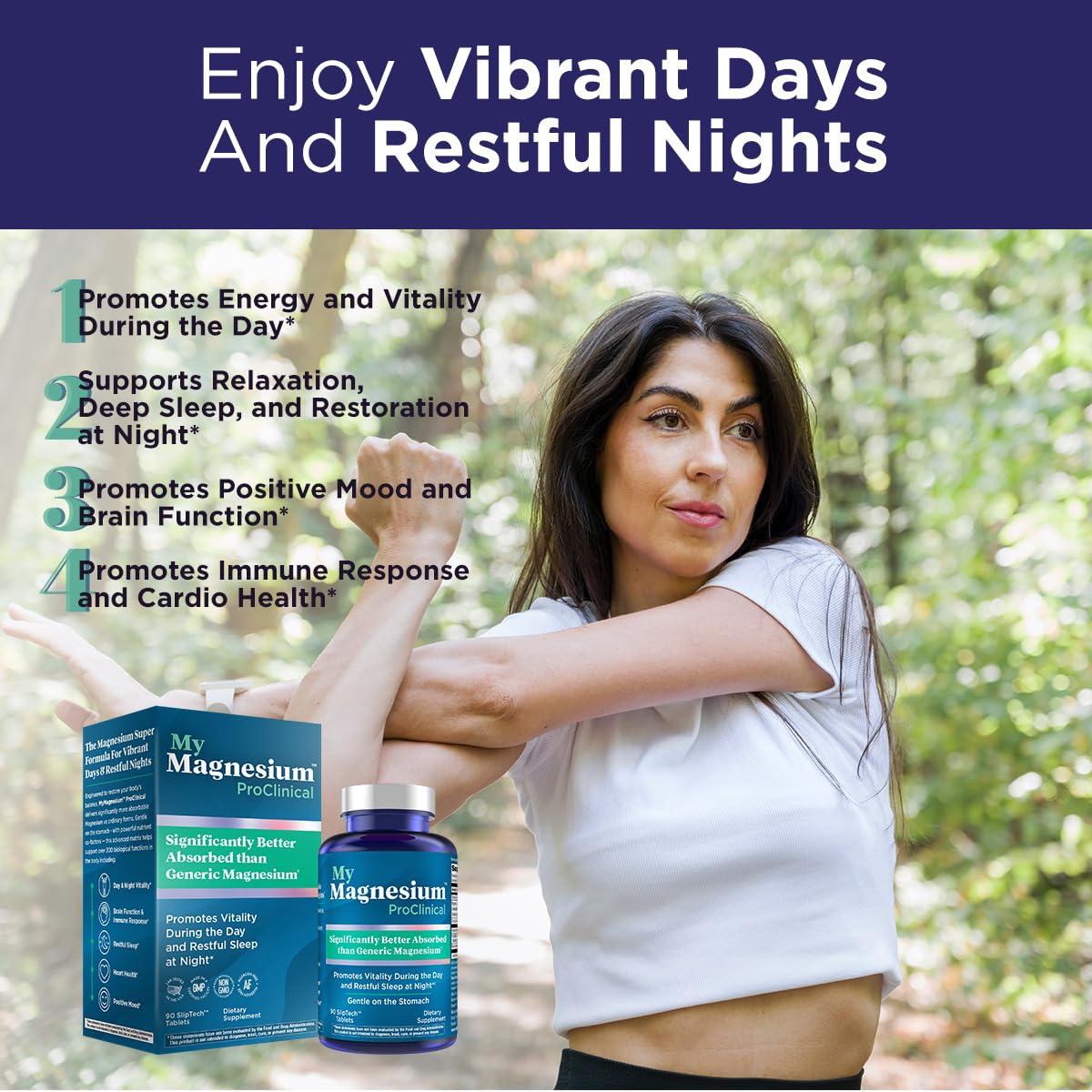 Purity Products MyMagnesium ProClinical lab testing in U.S. labs ensures quality and safety.