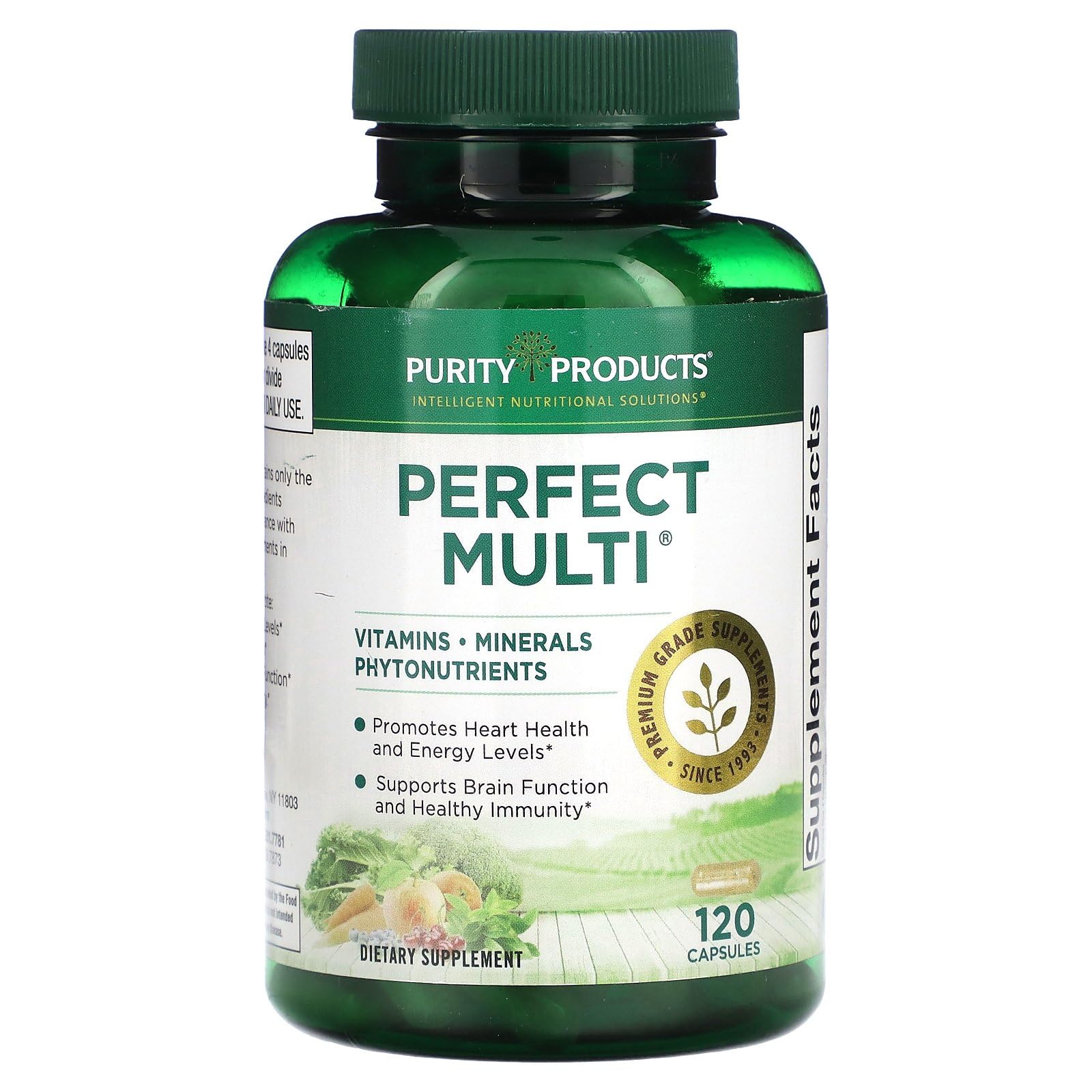 Purity Products Perfect Multi bottle front view for daily wellness support.