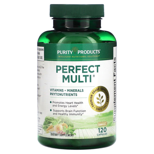 Purity Products Perfect Multi bottle front view for daily wellness support.