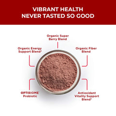 Purity Products Red Biome organic fiber blend promoting regularity