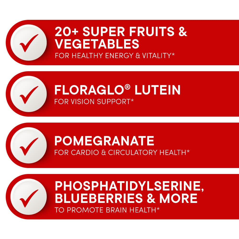 Purity Products Super Reds jar closeup with label highlighting phytonutrient blend.