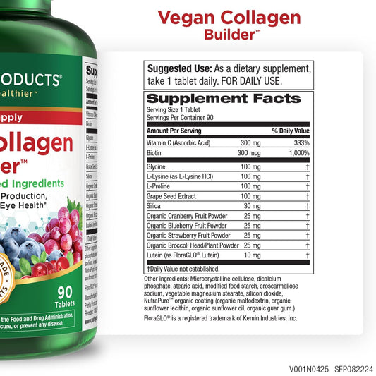 Purity Products label detail emphasizes GMO-free ingredients for clean nutrition.