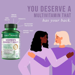 Purity Products Women's Perfect Multi grapeseed extract visual highlighting antioxidant-rich ingredient