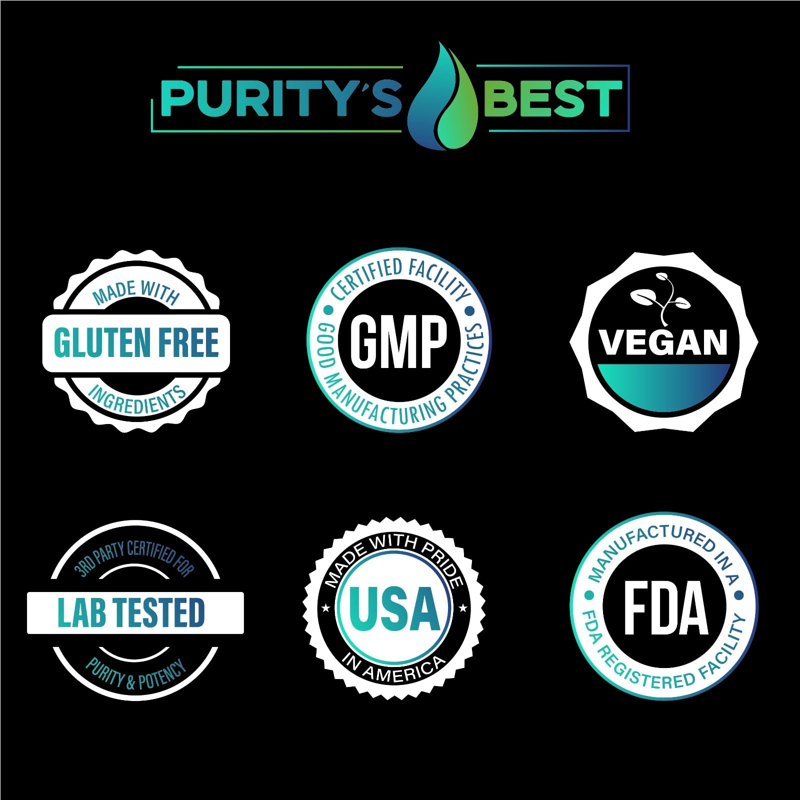 Purity's Best bottle on a kitchen counter for daily routine use.