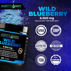 Purity's Best packaging box showing a 4-month supply value and potency.