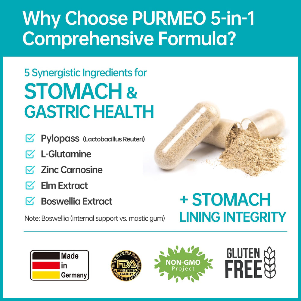 Purmeo individual foil packets for convenient single-serve dosing.