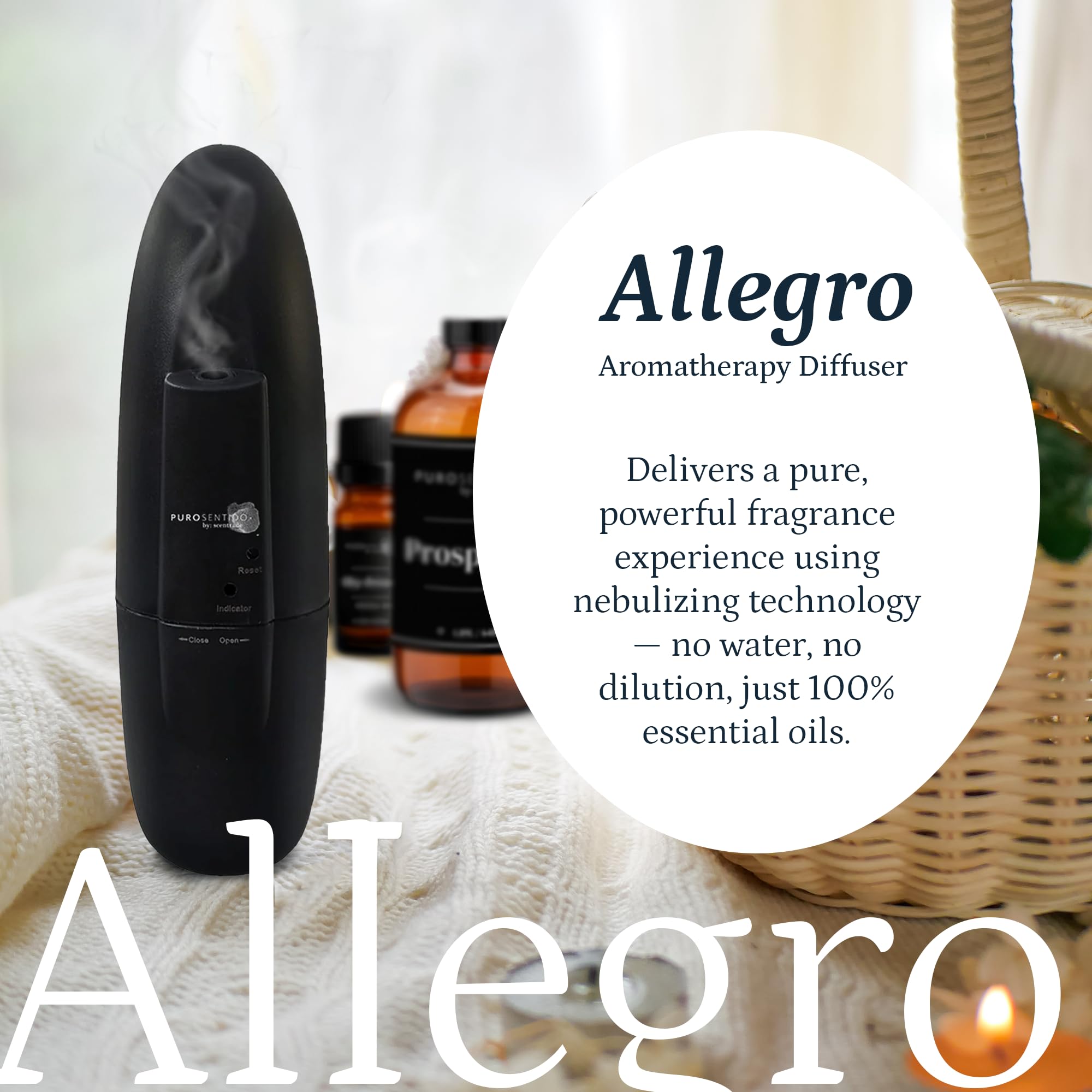 App and light control create ambient mood via Allegro.