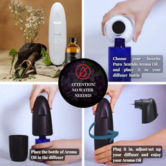 PuroSentido Allegro with Bluetooth control for app-based scent scheduling.