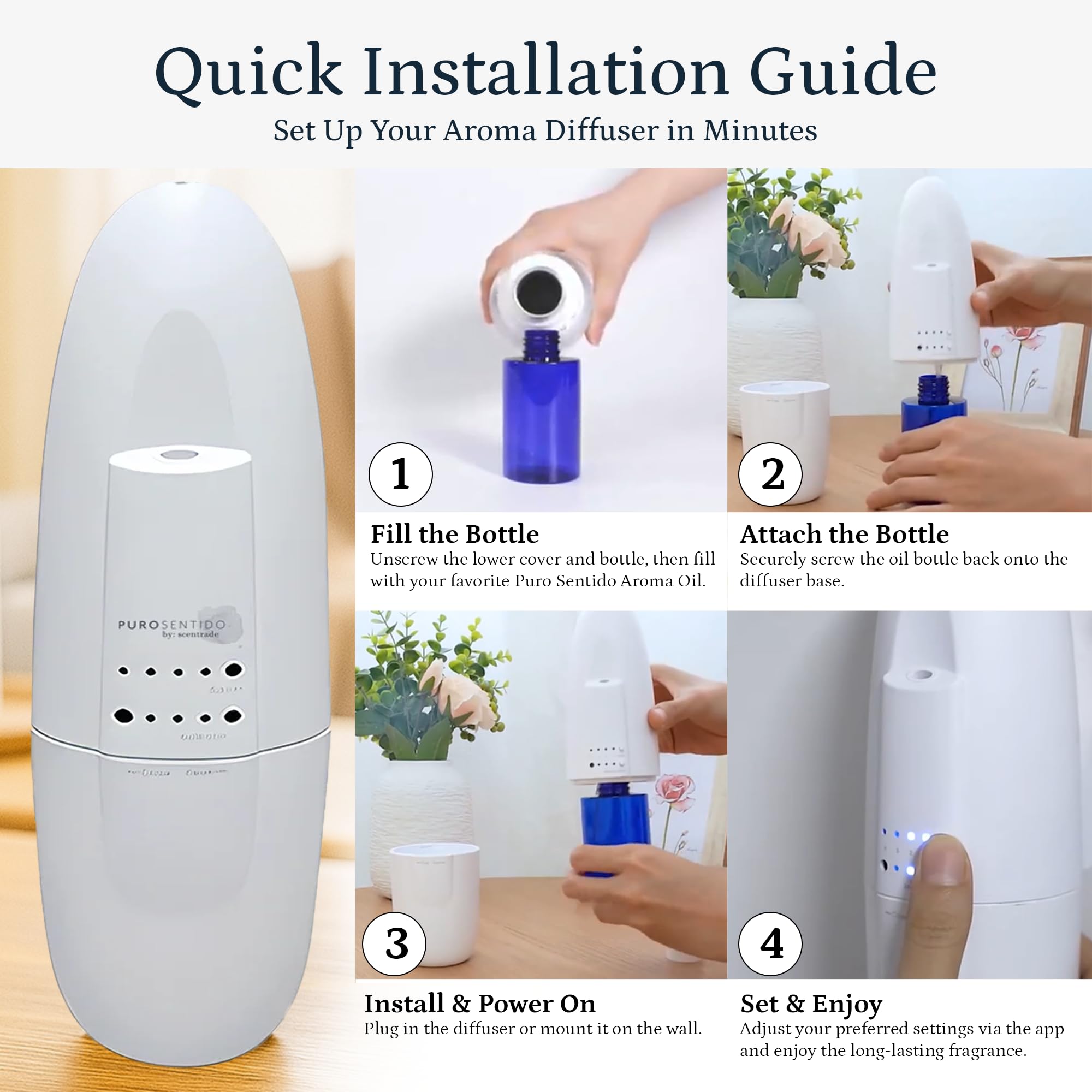 Portable setup ideal for home office and hotel spaces.