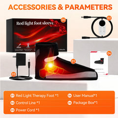 Puroth red-light therapy for feet is suitable for home wellness routines.
