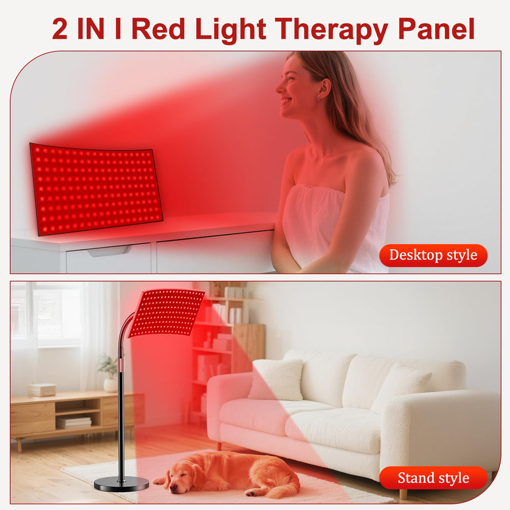 Puroth safety glasses protect eyes during light therapy sessions.