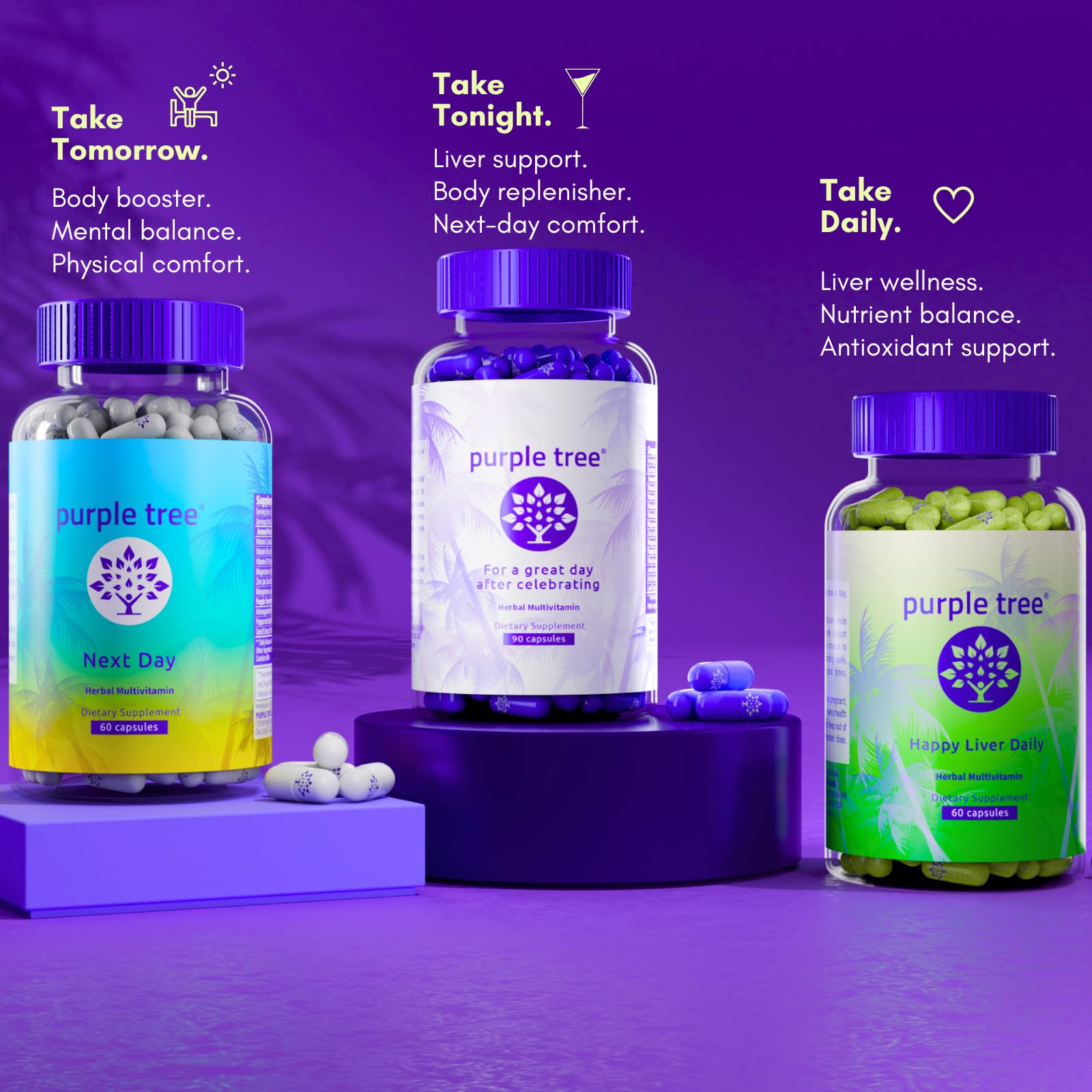 Purple Tree Happy Liver Daily Beet Root and Artichoke focus.