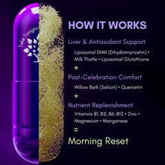 Purple Tree liposomal glutathione capsules for enhanced absorption.