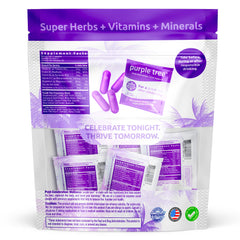 Purple Tree Post-Celebration party kit ready-to-use wellness option for celebrations