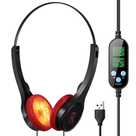 Pursio TMJ Relief Headset overview with wearable comfort design
