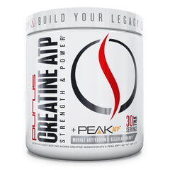 Purus Labs Creatine ATP bottle showing unflavored formula for boosted workout energy