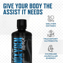 15-30 minute pre-workout dosing with NOXygen Black for cellular saturation