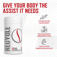 Athlete taking Purus Labs Recycle after workout