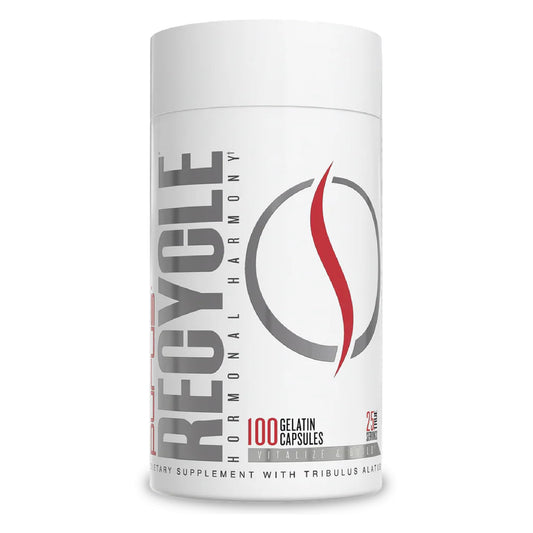 Purus Labs Recycle bottle with capsules for hormone optimization