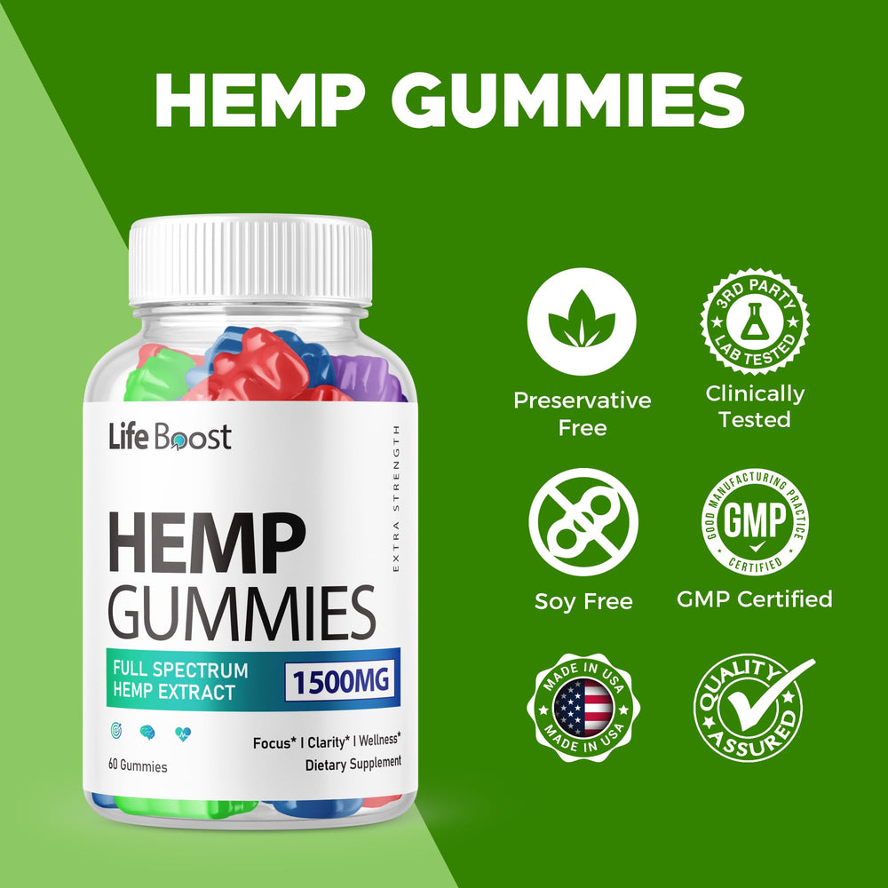 Purvia Life Boost 3-pack bottle label closeup displaying 25 mg hemp extract per gummy.
