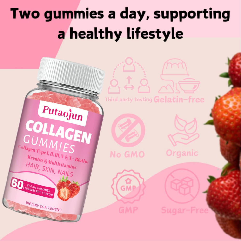 Putaojun label with ingredients underscores gluten-free and dairy-free profile.