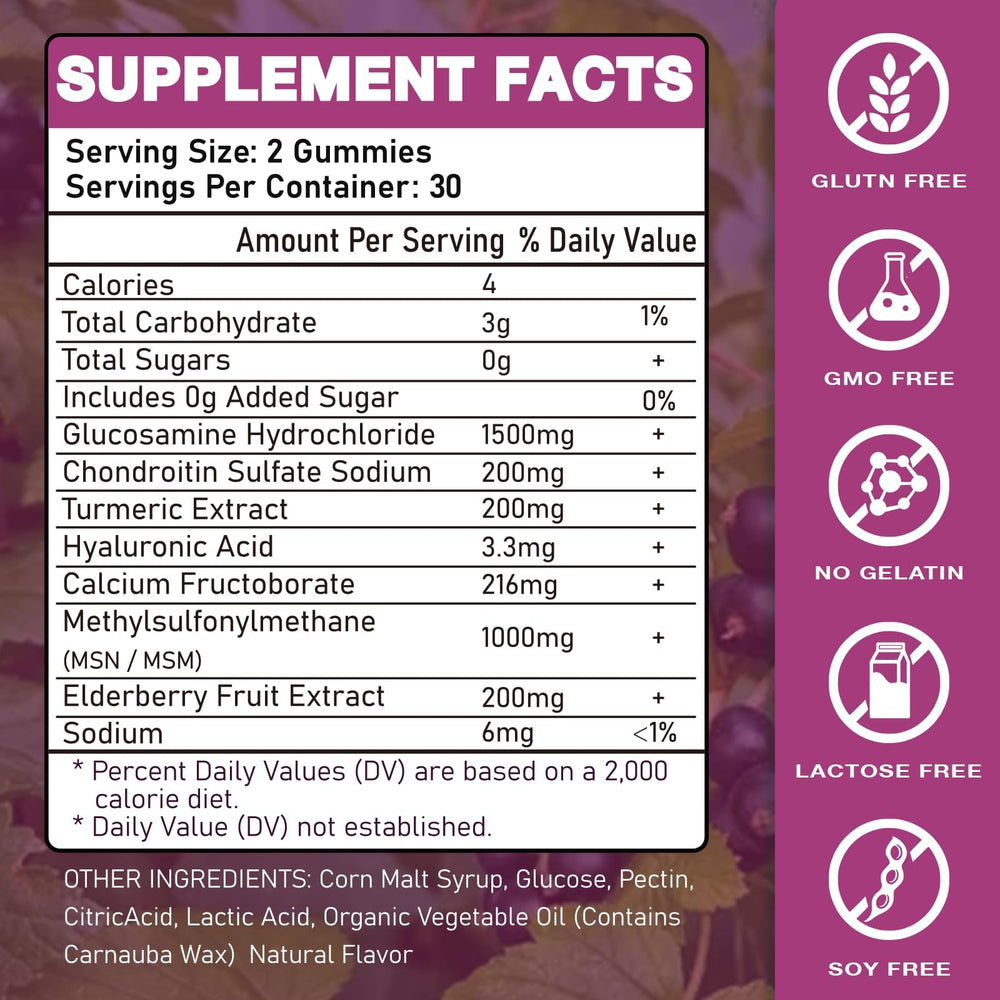 Putaojun elderberry gummies image highlighting elderberry addition for wellness support