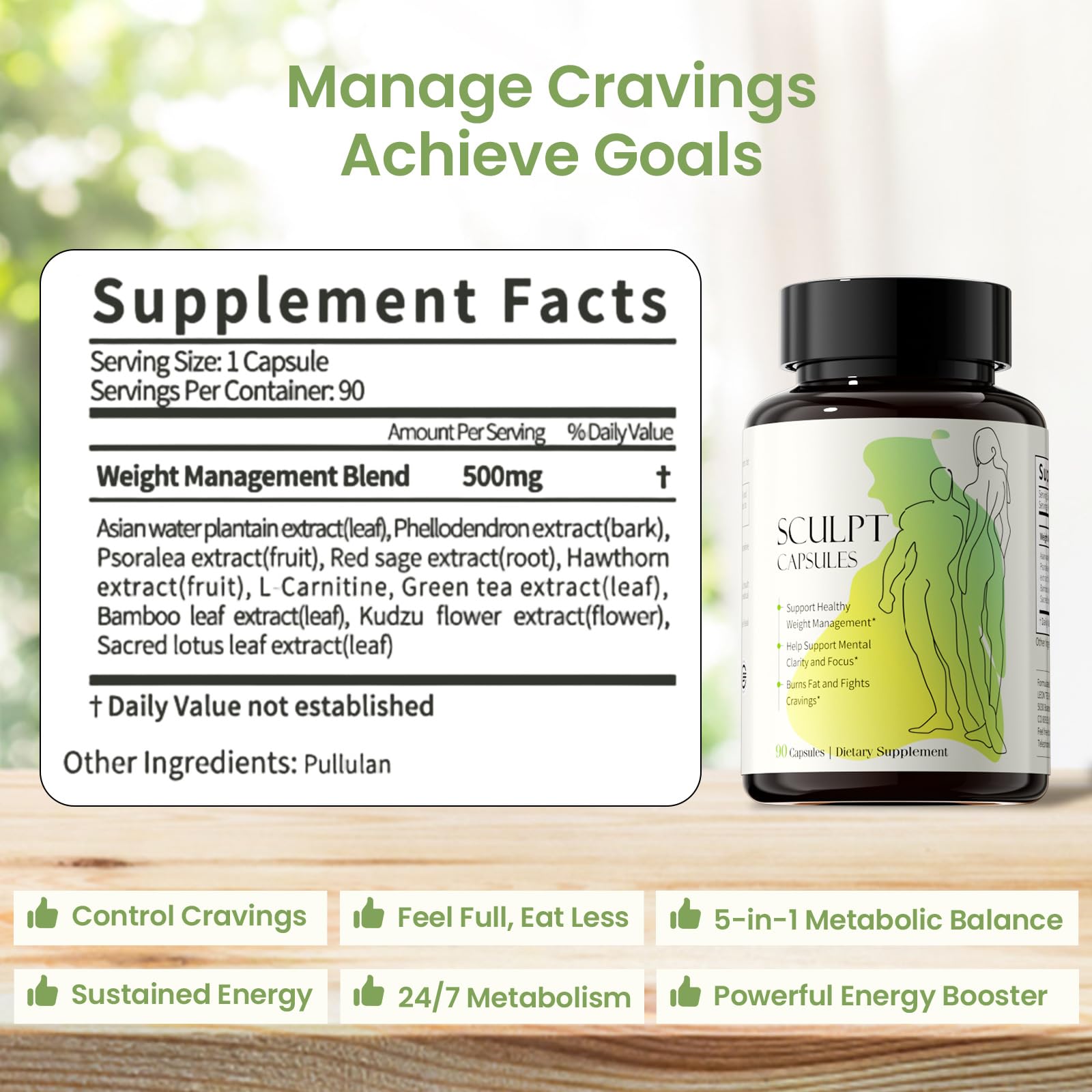 PUTRIZEN energy-support capsules pictured for daytime activity and focus