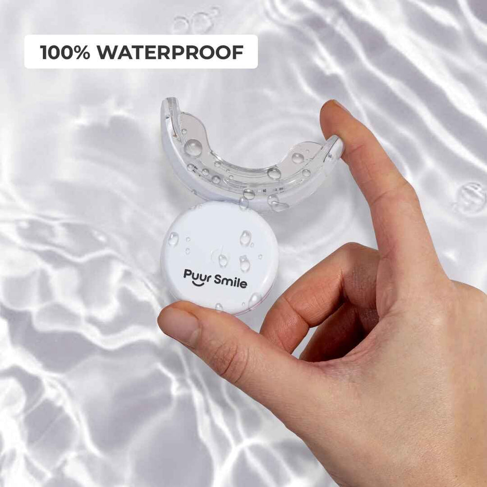 Puur Smile removes coffee and wine stains with minimal sensitivity