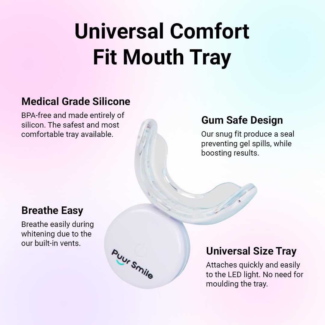 Puur Smile LED light unit accelerates whitening for faster results