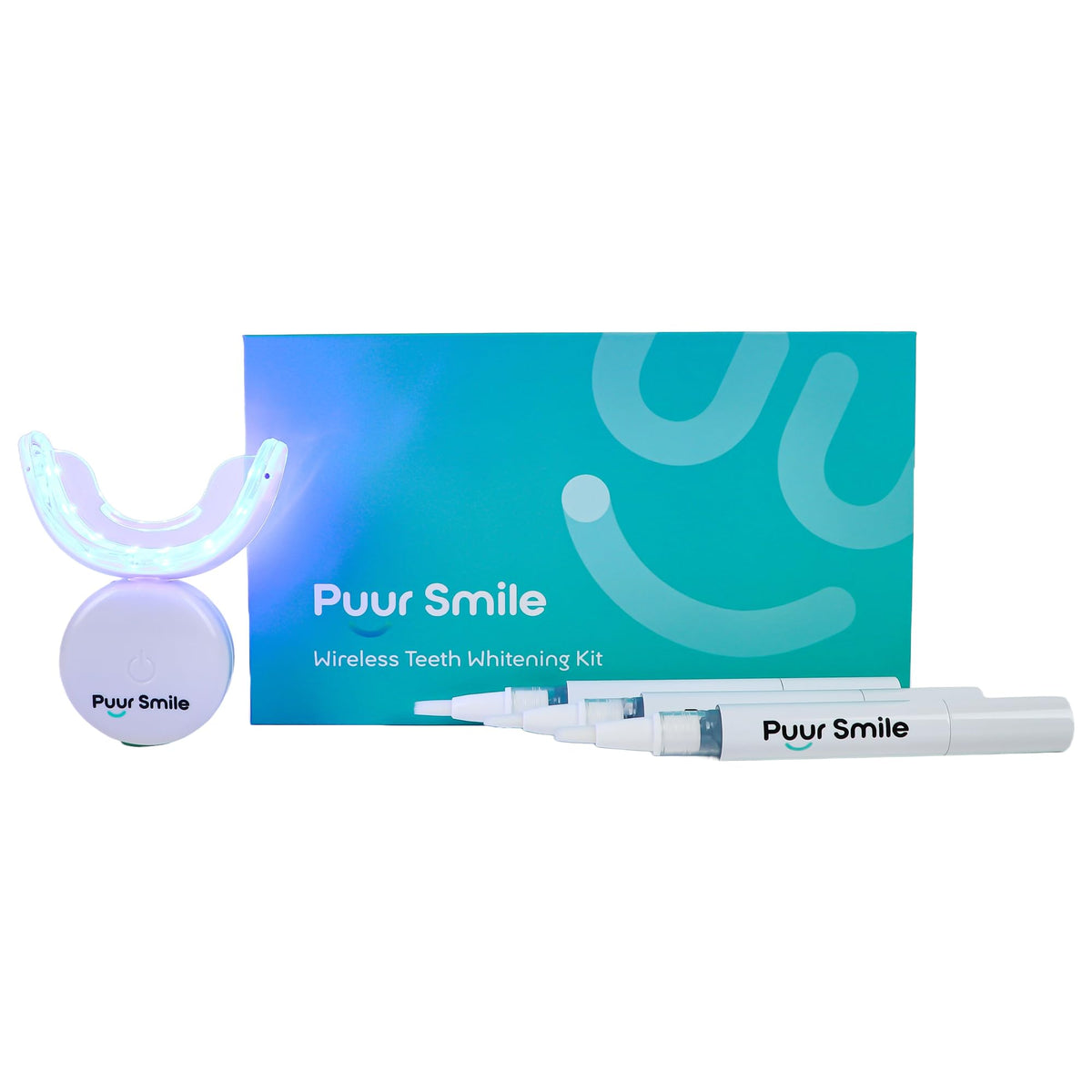 Puur Smile whitening kit tray for at-home treatment and even coverage