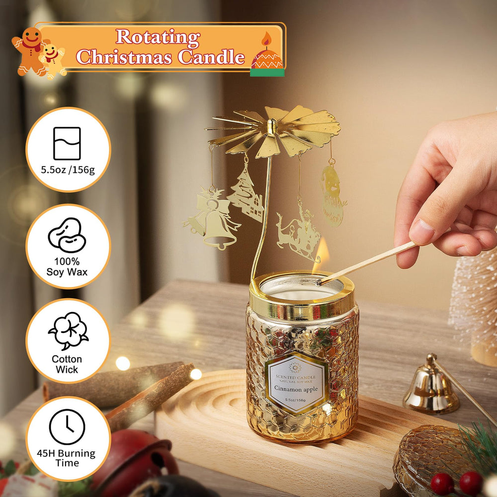 PVUELE Apple cinnamon fragrance for warmth and festive ambiance