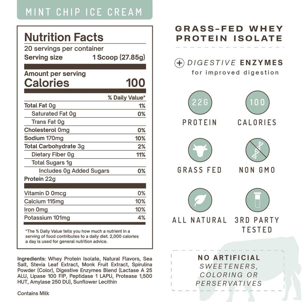 PWDRS Mint Chip packaging with foil seal suggests freshness and trust.
