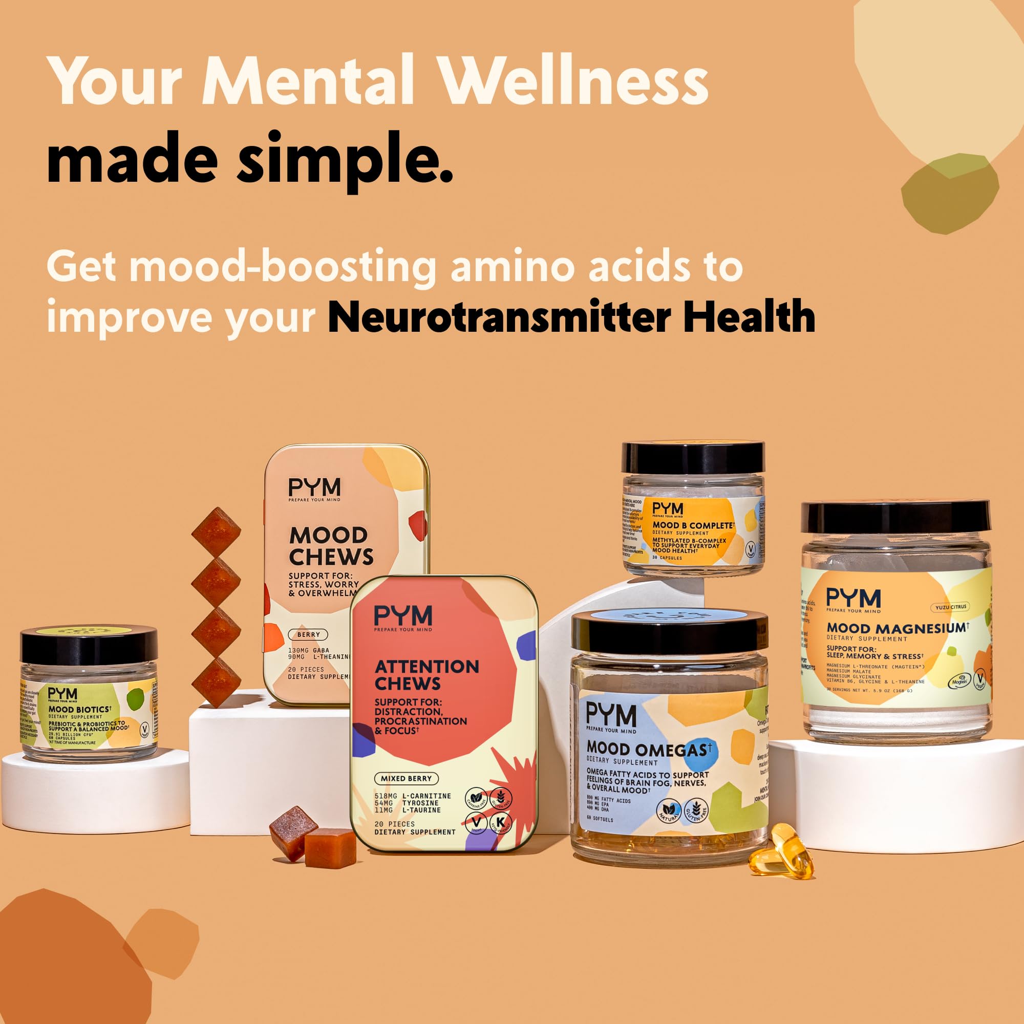 USA-made packaging by PYM Mood Magnesium emphasizes quality and domestic manufacturing
