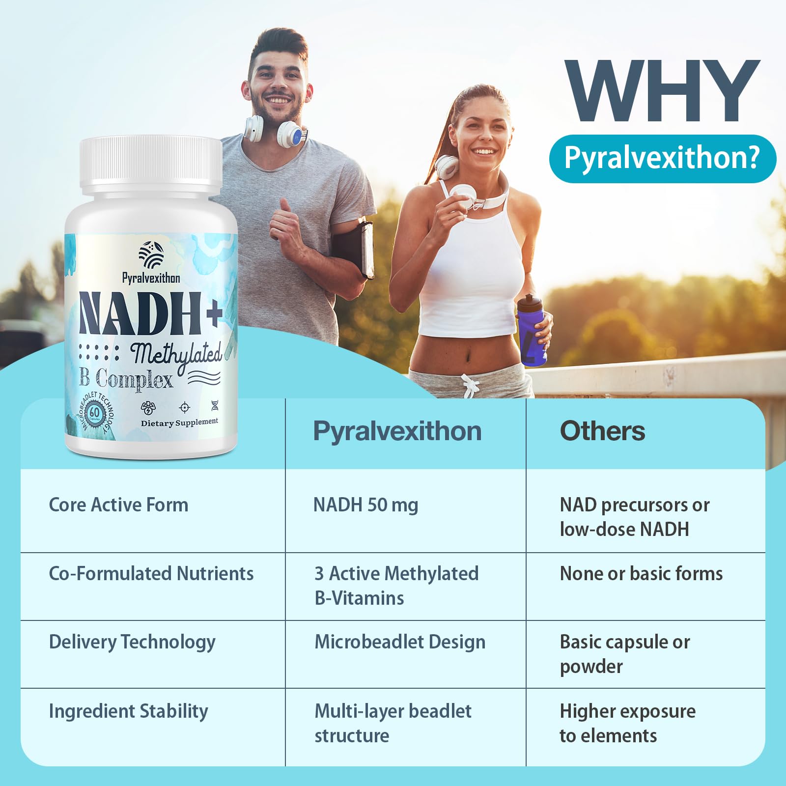 Pyralvexithon packaging highlights clean-label, allergen-free promise for shoppers.