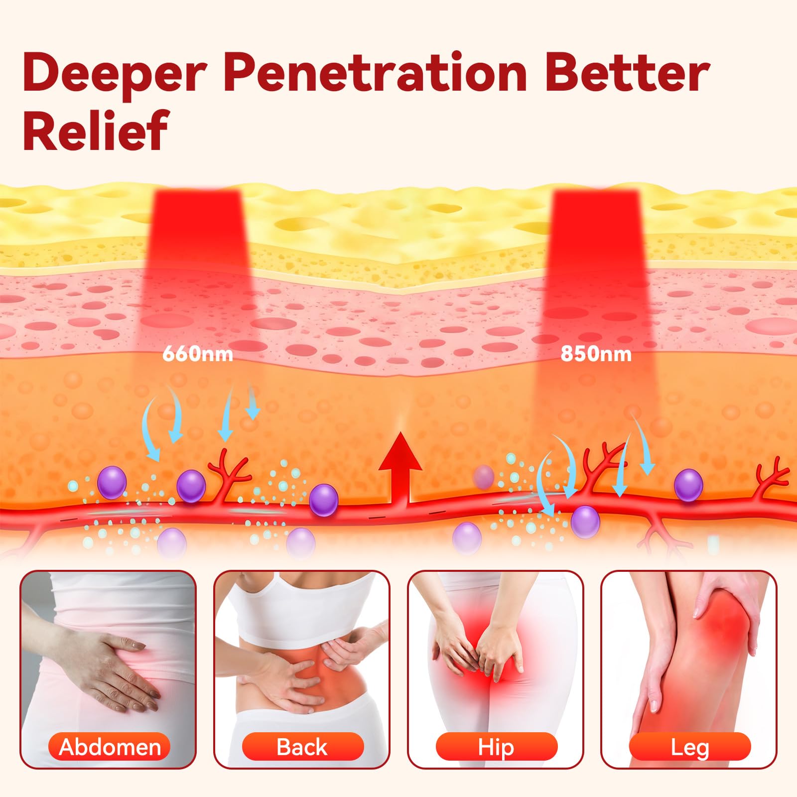 PZJDSR red light therapy mat warms legs and feet for whole-body ease.