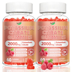 QANLOI Potassium Citrate bottle with 2000mg per serving for balanced electrolytes.