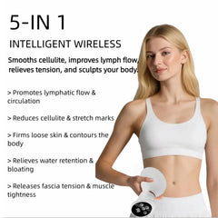 Qdivaxw lymphatic drainage massage action boosts circulation and comfort.