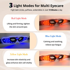 QFLQFL EY-20R mask side view highlights compact design for everyday wear and soothing comfort.