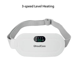 QhoulCore heated waist belt charging via USB-C for cordless use on the go.