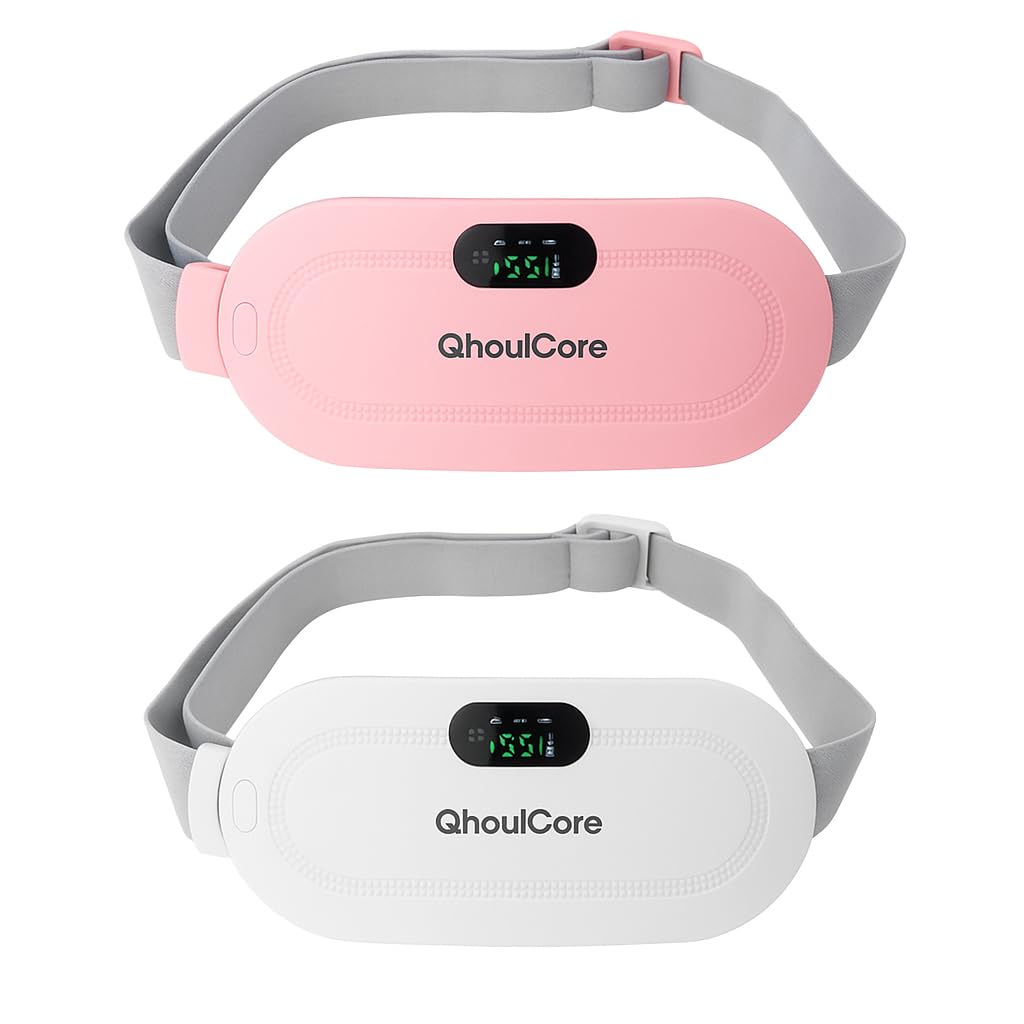 QhoulCore USB-C rechargeable belt shown charging for cordless use.