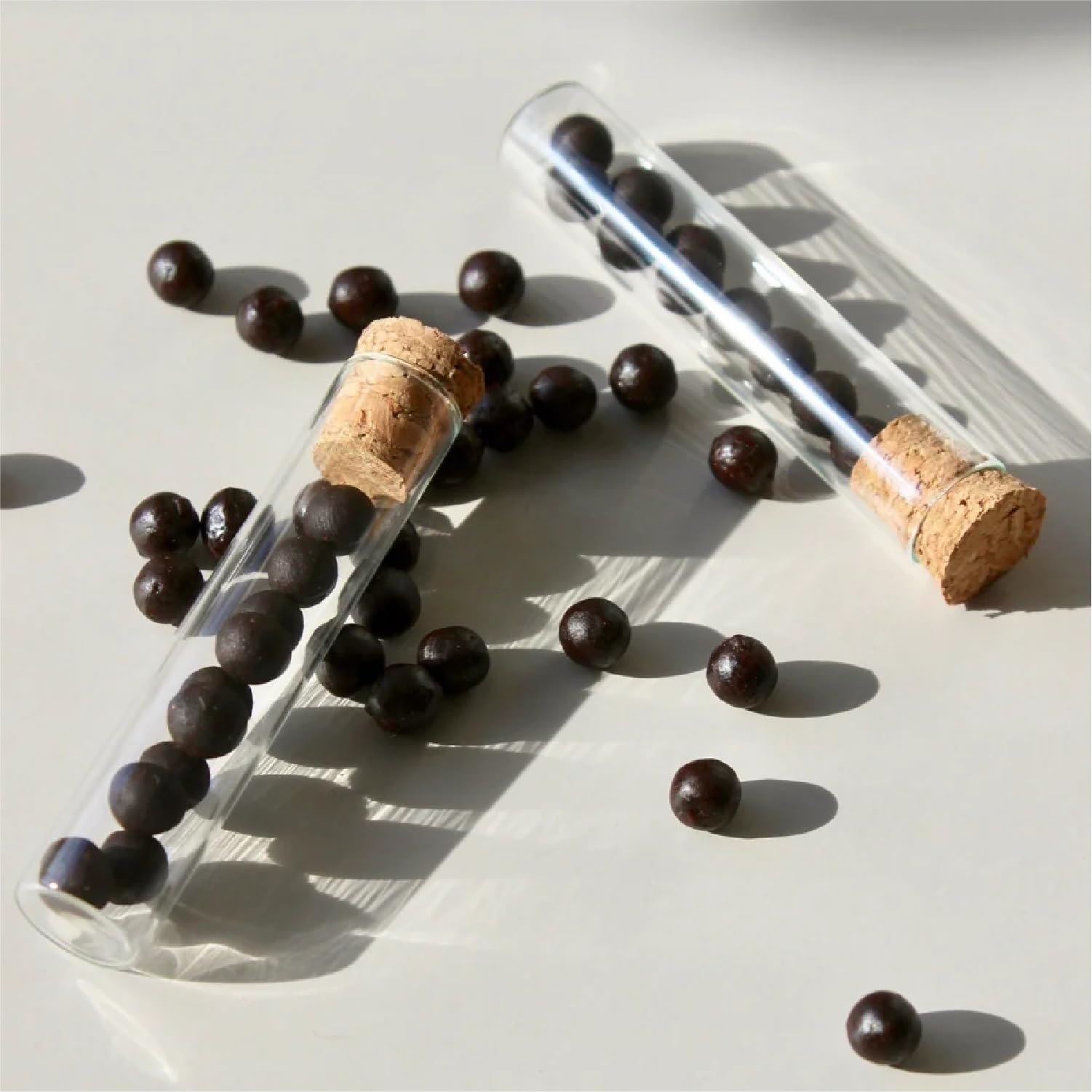 Qi ALCHEMY Red Ginseng Pearls vegan non-GMO label emphasizing clean ingredients.