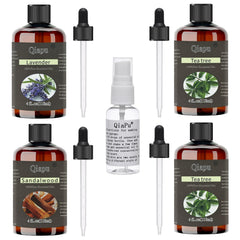 Qiapu essential oil bottle pour for effortless diffuser use and aroma diffusion