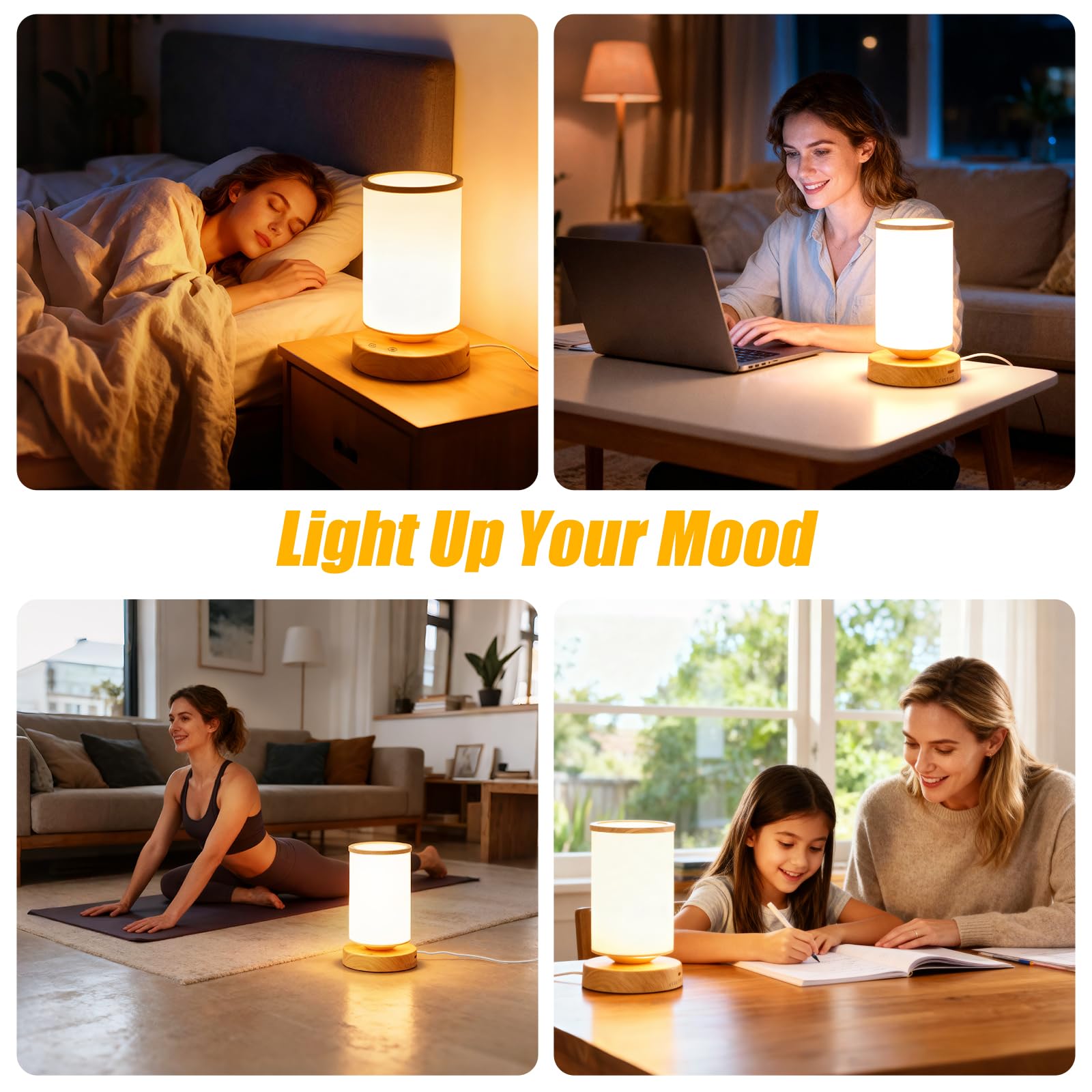 Qiuxunies lamp emits full spectrum light suitable for daily tasks