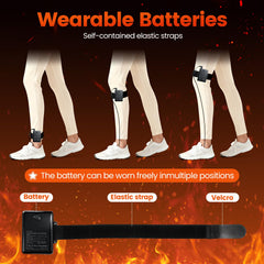 Cut-to-fit design ensures a snug fit across sneakers, boots, and work shoes.