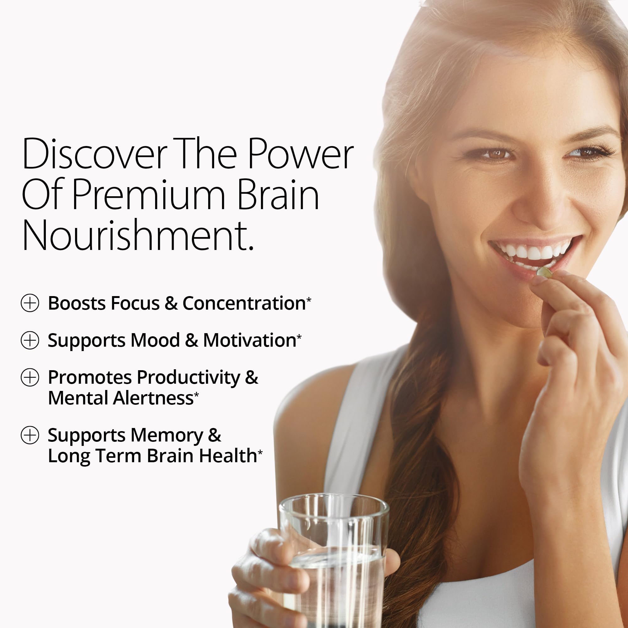Qualia Mind Lions Mane extract visual indicating cognitive nourishment