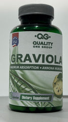 Quality One Graviola Max shows antioxidant content for potential protective benefits.