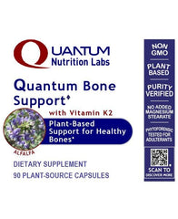 Quantum Bone Health plant-based formula emphasizing organic ingredients